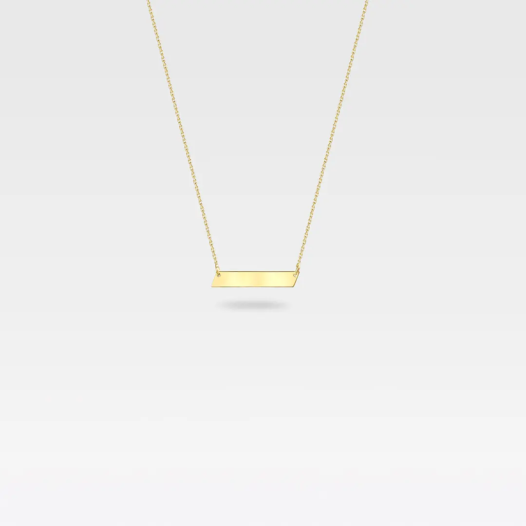 Zlatna ogrlica pločica Zlatna ogrlica pločica