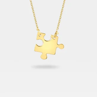 zlatna ogrlica puzle