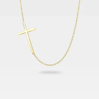 zlatna ogrlica krstić