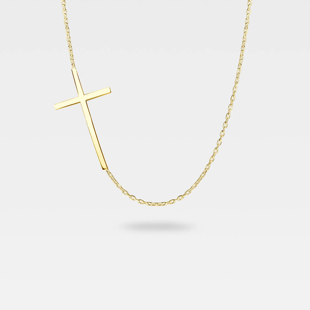 zlatna ogrlica krstić zlatna ogrlica krstić