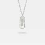 ogrlica lavirint od srebra