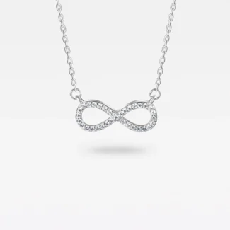 Ogrlica Infinity Cirkon