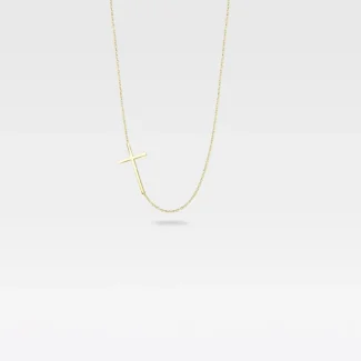 zlatna ogrlica krstić