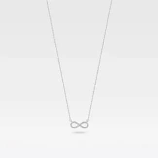 Ogrlica Infinity Cirkon