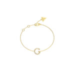 GUESS ŽENSKA NARUKVICA G CRYSTAL U BOJI ŽUTOG ZLATA JUBB05442JWYGS