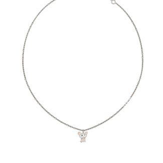 TEDDY BEAR GUESS OGRLICA U BOJI SREBRA JUBN04687JWRHCLT/U