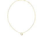 G CRYSTAL GUESS ŽENSKA OGRLICA SLOVO G BOJA ŽUTOG ZLATA JUBN05441JWYGT/U